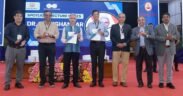External Affairs Minister Dr S Jaishankar (3rd R) releases a book on ‘India’s Innovation Ecosystem Going Global’ on 2 Jan at IITM Campus